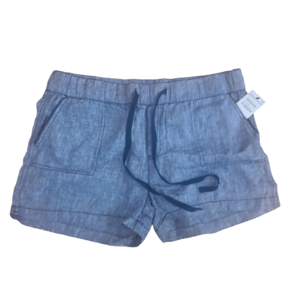 *NWT Calson Norstrom Navy Crossdye Womans Shorts